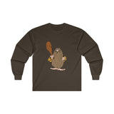 Captain Caveman Long Sleeve Tee