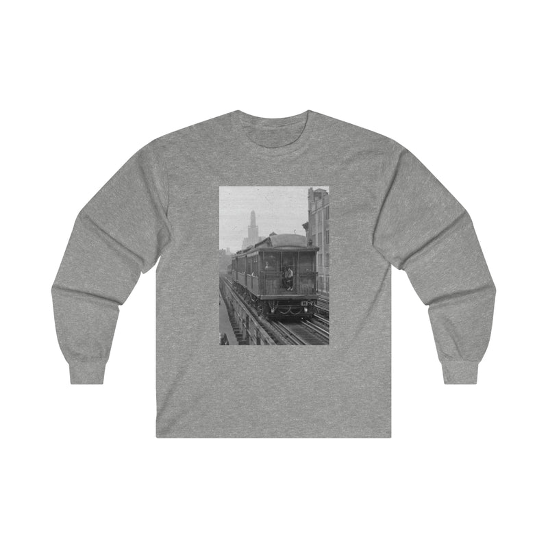 Retro Subway Long Sleeve Tee