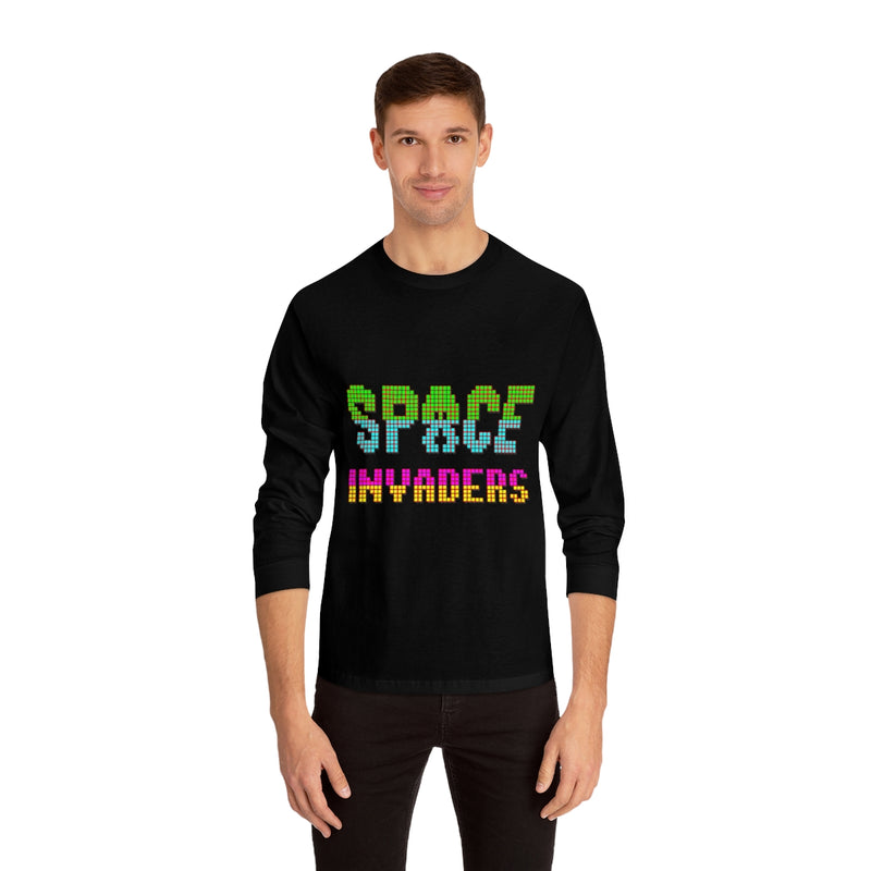 Space Invaders Long Sleeve Tee