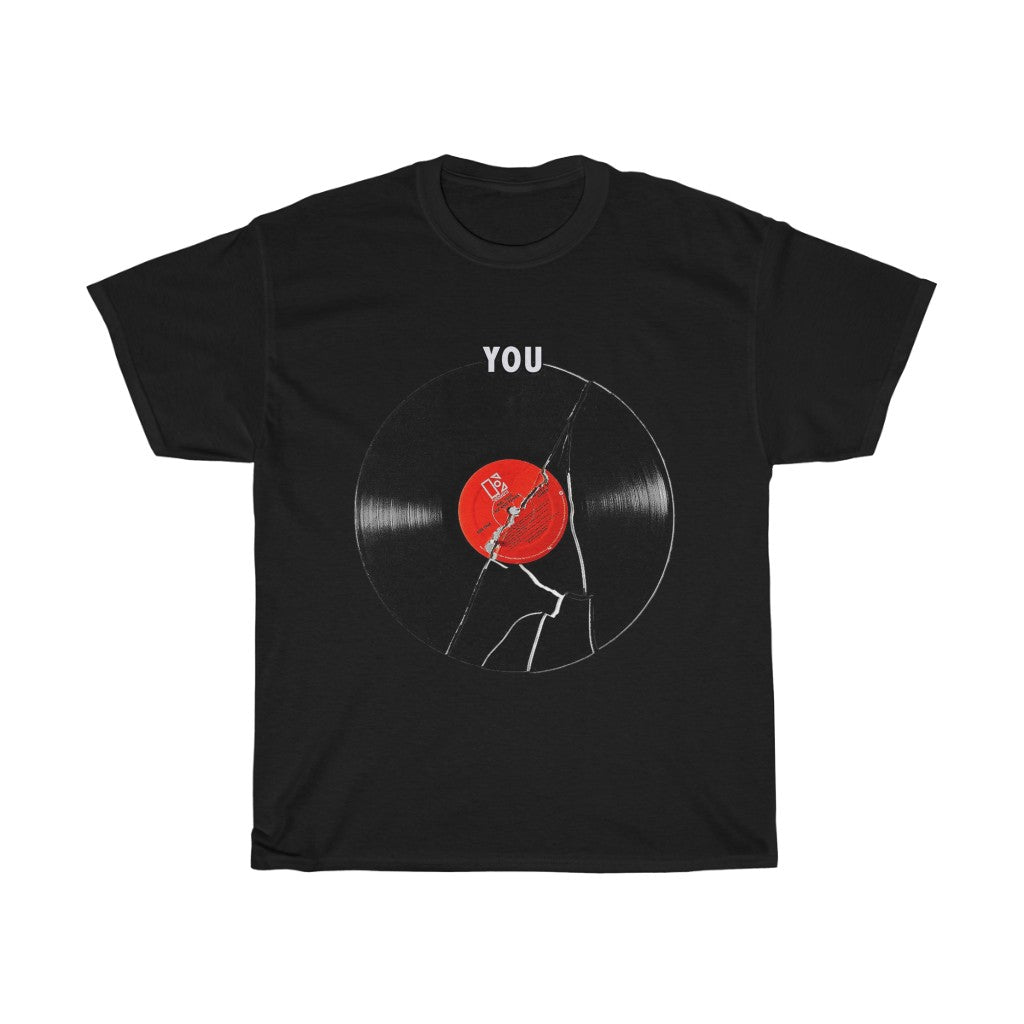 Broken Record (You) T-Shirt – old skool teez Broken Record (You) T-Shirt – old skool teez
