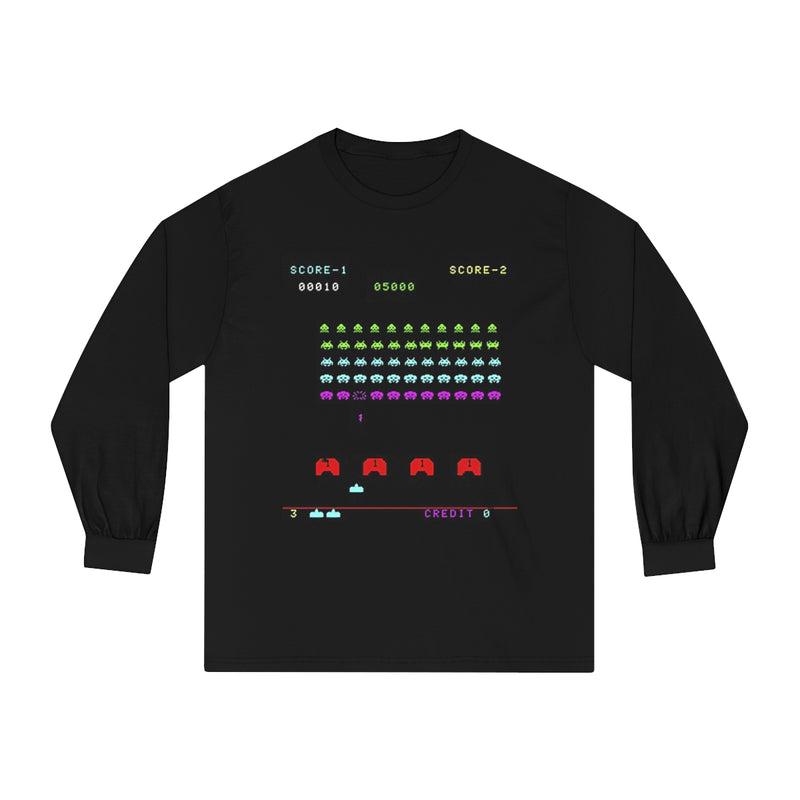 Space Invaders Long Sleeve Tee