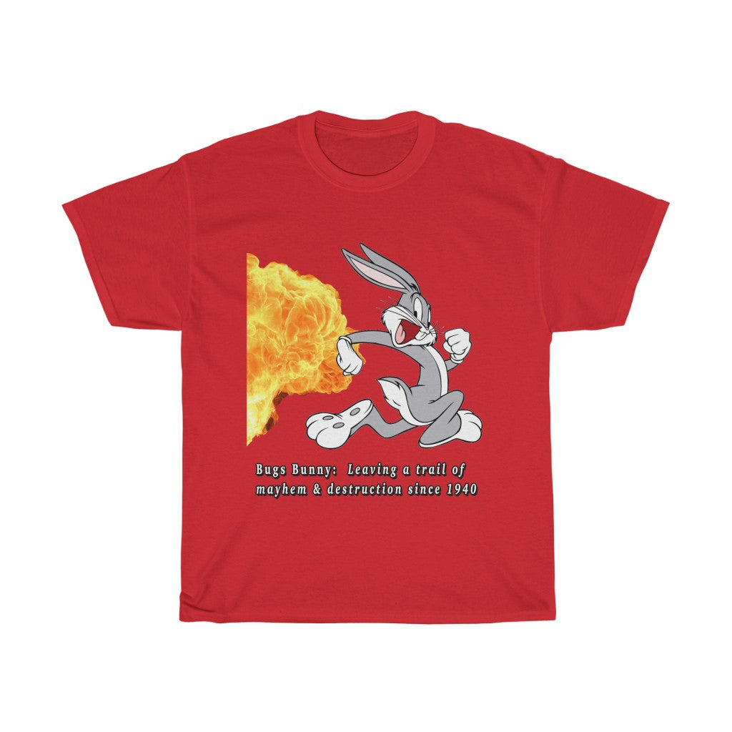 "Bugs Bunny: Leaving a trail of mayhem & destruction since 1940" T-Shirt