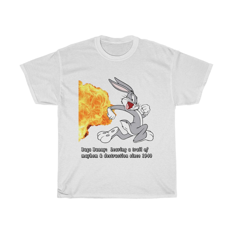 "Bugs Bunny: Leaving a trail of mayhem & destruction since 1940" T-Shirt