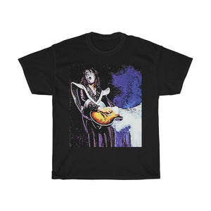 Ace Frehley Smoking Guitar Artwork T-Shirt