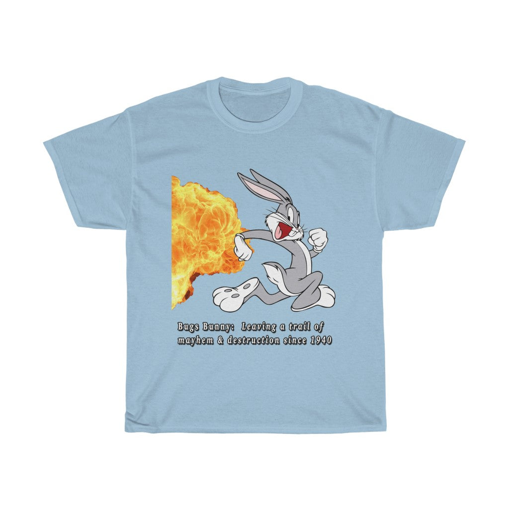 "Bugs Bunny: Leaving a trail of mayhem & destruction since 1940" T-Shirt