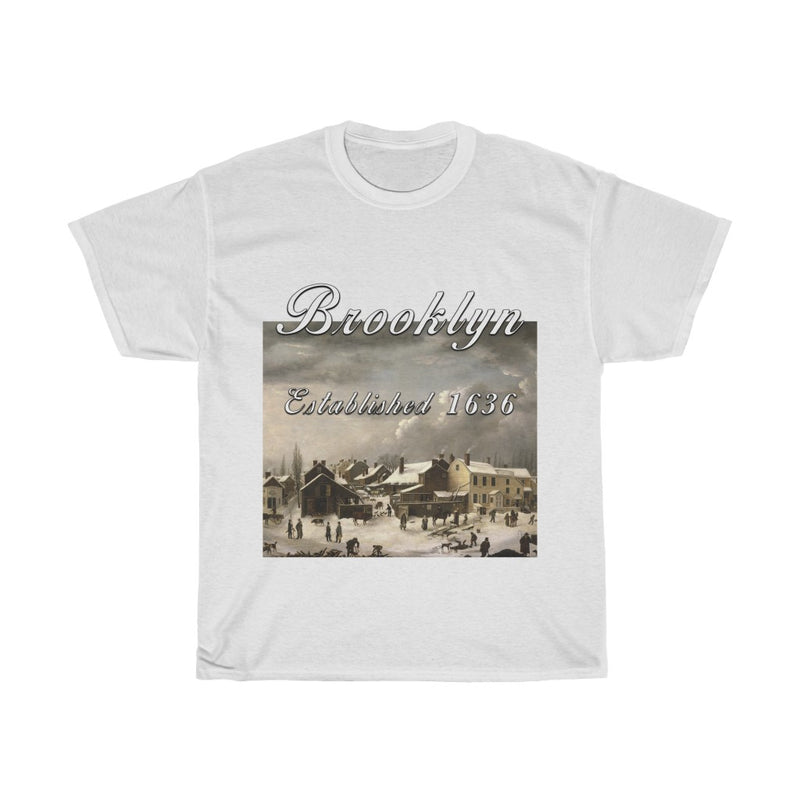 Brooklyn Est. 1636 (Francis Guy "Winter Scene") T-Shirt