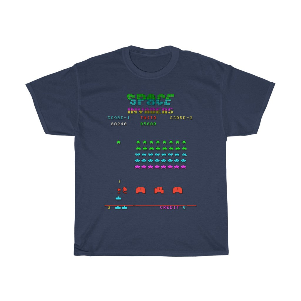 Retro Space Invaders Game T-Shirt – old skool teez