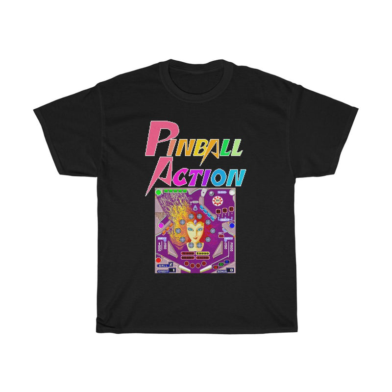 Pinball Action Heavy Cotton Tee