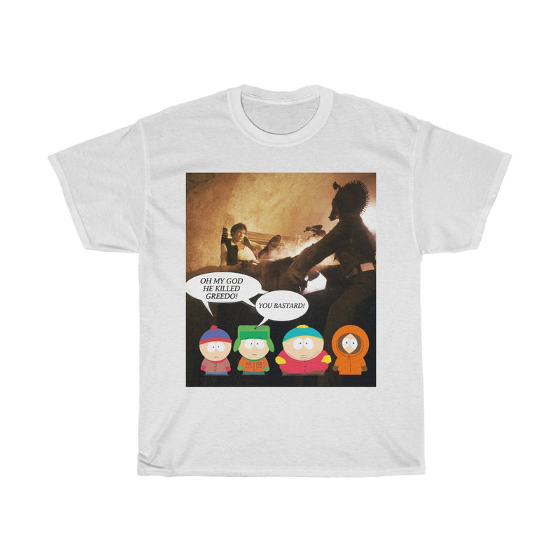 Oh My GOD He Killed Greedo! (You Bastard) T-Shirt