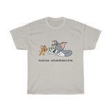 Tom & Jerry "Pizza Rat & the Dude Who Wants to Eat Him' T-Shirt