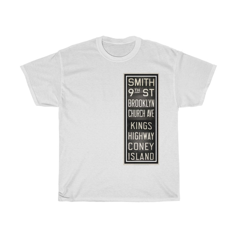 Coney Island Mens T Shirt with Brooklyn Dodgers Print