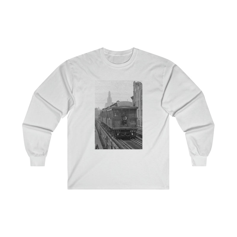 Retro Subway Long Sleeve Tee