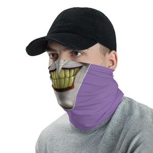 Angry Clown Neck Gaiter Violet