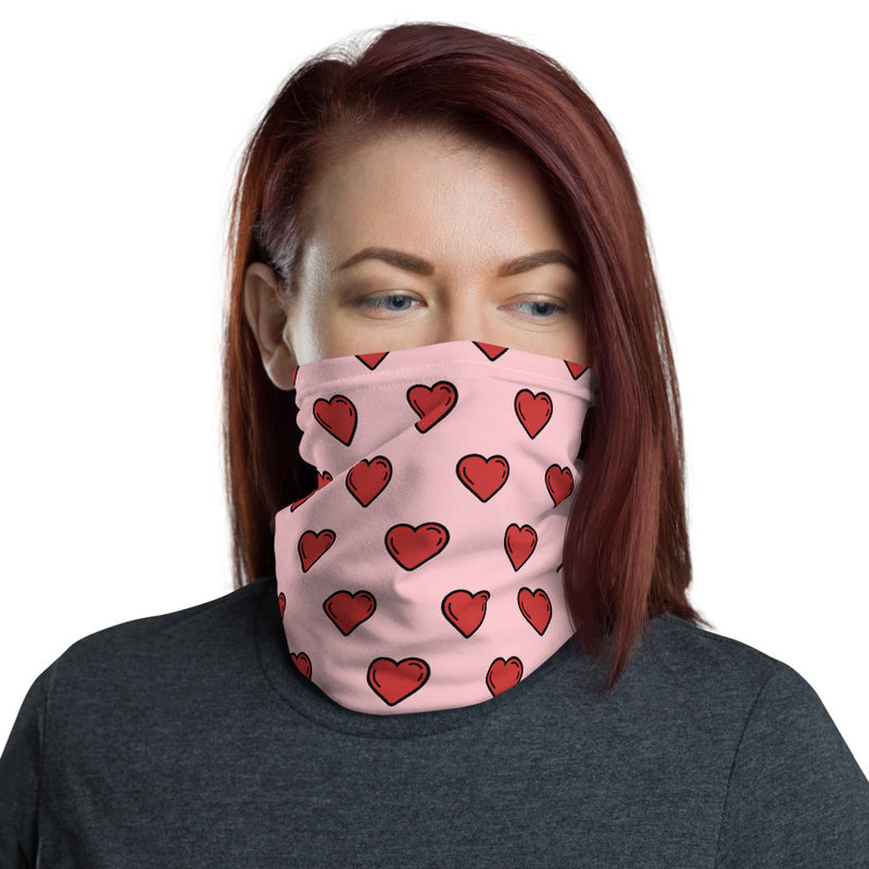 Hearts Neck Gaiter