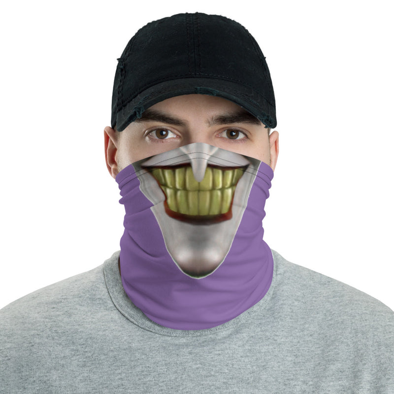 Angry Clown Neck Gaiter Violet